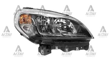 FAR DOBLO 15=> MOTORLU KROM ÇERÇEVELİ SAĞ