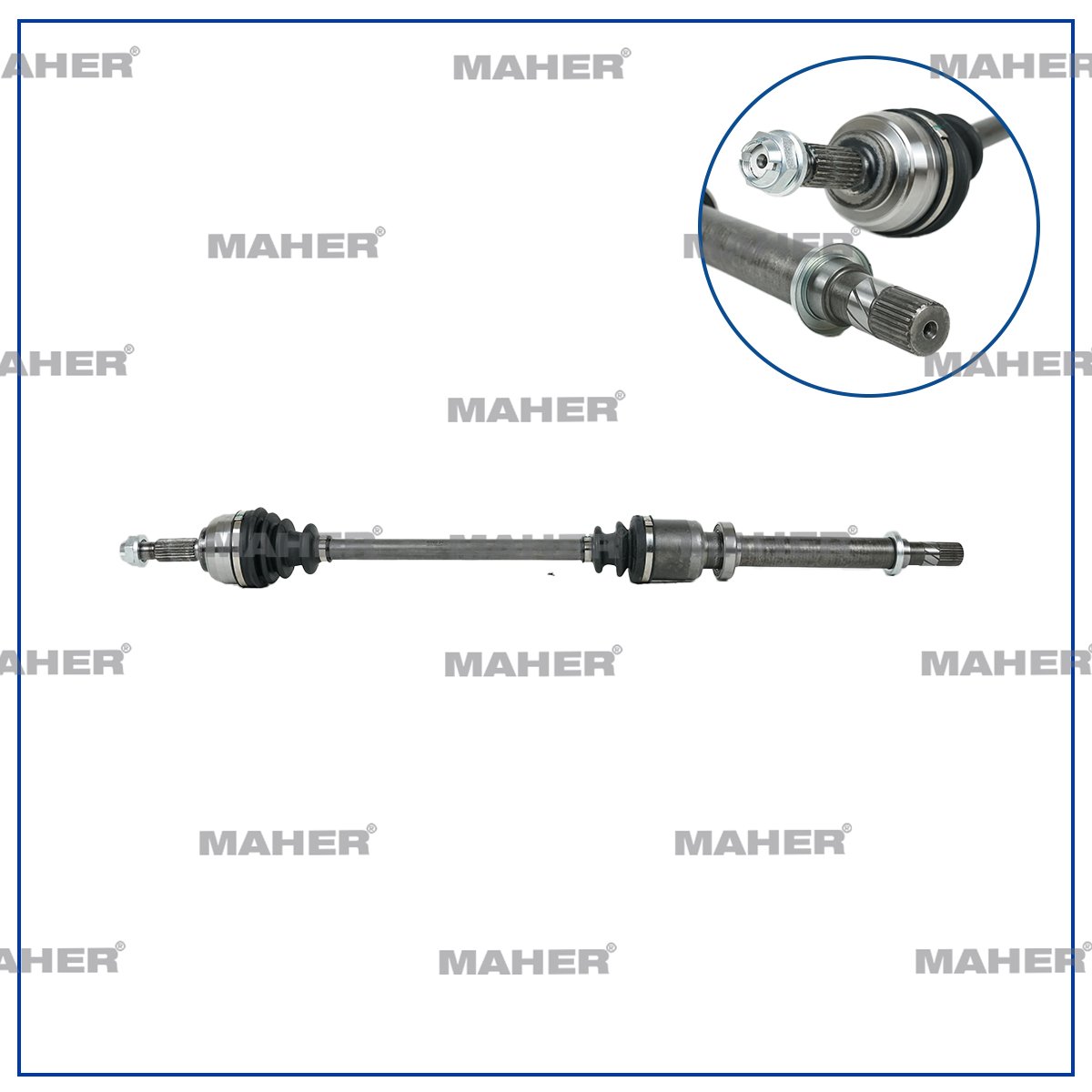 AKS KOMPLE ÖN CLIO III 05-12 / SAĞ 1.2 16V 890mm