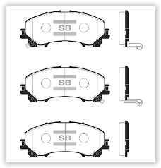 ÖN BALATA NISSAN XTRAIL 1.6DCI 14=> 2.0DCI 16=>