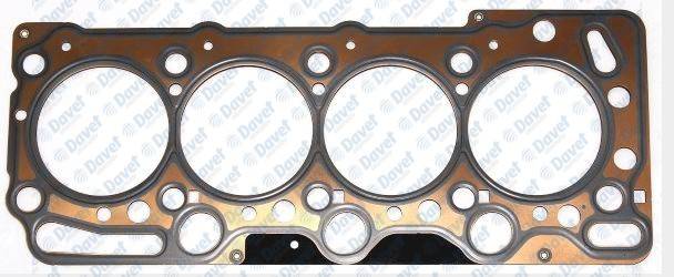 SİLİNDİR KAPAK CONTASI 1.45mm CORSA C 01>11 ASTRA G 98>10 MERIVA A 03>10  Y17DT - Z17DTH