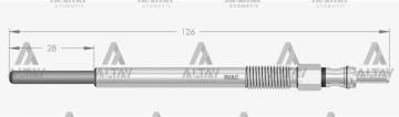 KIZDIRMA BUJİSİ (ISITMA) FOCUS / FIESTA / 207 1.4HDI - 1.6 HDI DV4TED-DV6TED 11V EURO4 GEÇMELİ TİP