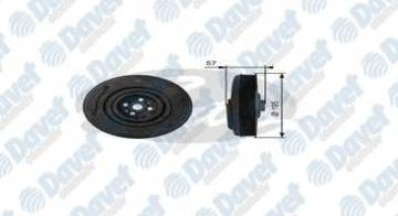 Krank Kasnagı Transporter T4 Volt Lt35 2,4D 2,5 Tdı Crafter 2,5 Tdı (Anj Acv Apa Aat Aab Agx)