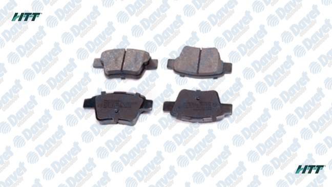 ARKA FREN BALATASI P307 C4 C4 COUPE P207 1,4 16V,1,6 16V,1,6 HDI 110 FAP,1,6 HDI 90 2,0 16V,2,0 HDI 135 FAP