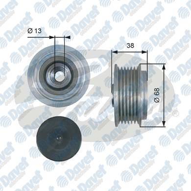 ALTERNATOR KASNAGI (RULMANLI) COROLLA (04 07) AURIS 07=> 1,4 D 4D SONATA V 2,0 2,4 05=> CARENS 2,0