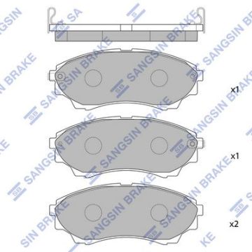Ön Balata Ranger 2.5Td (02-06) 2.5Tdci 06=> 3.0Tdci 06=> Mazda B-Serıe 2.5 D-2.5Tdci-3.0Tdci 06=> (G