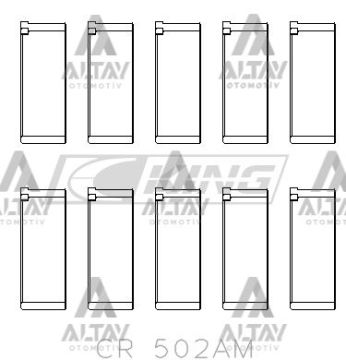 YATAK KOL TRANSPORTER T4 / CADDY / GOLF1 / GOLF2 / A80 78=> AJA-1Y-AAB-ABL-AEF-AQM-CR-CY-JK-RA-JP 1.6 D-1.6 TD-1.9 D-2.4 D (87464600-87463600) (STD)