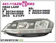 ON FAR SAG VW GOLF VII  17- LEDLI TIP