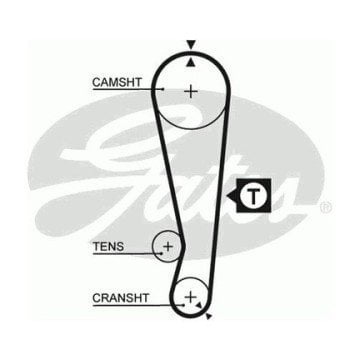 (x) TRİGER KAYIŞI (115x254) NISSAN PATROL 260 3.0 12V (89-93) CT746