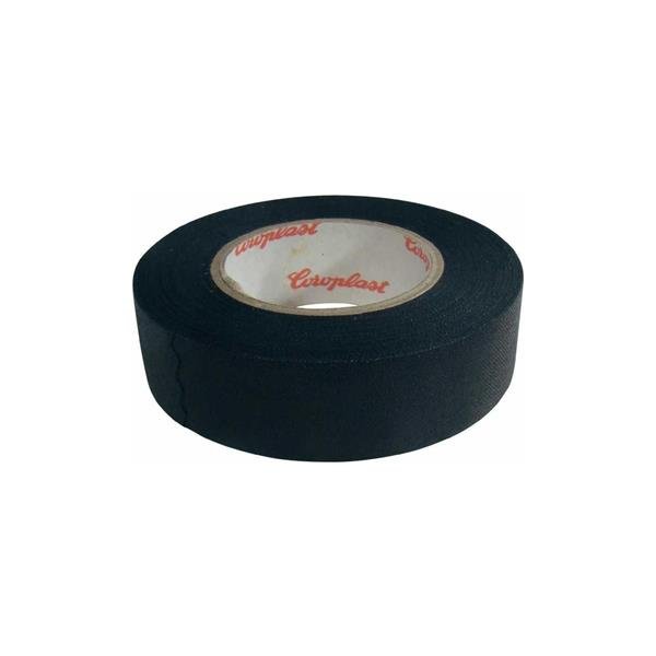 COROPLAST 839 TÜYSÜZ BEZ BANT SİYAH (ALEV GECİKTİRİCİ ÖZELLİĞİNDE) 19MMx15M (8'lik)
