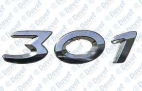 Bagaj Kapak Yazısı 301 Peugeot 301 12->