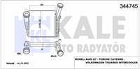 TURBO RADYATORU TOUAREG 2,5TDI 3,0 V6 TDI CJMA CNRB 03>10> Q7 3,0TDI 06>15 CAYENNE 3,0D 10>