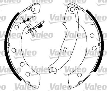 ARKA PABUÇ BALATA P106-P206-P306-SAXO-CLIO II-SYMBOL-THALIA-LGN-TWNG-LOGAN 04>SANDERO 08>(7701206962