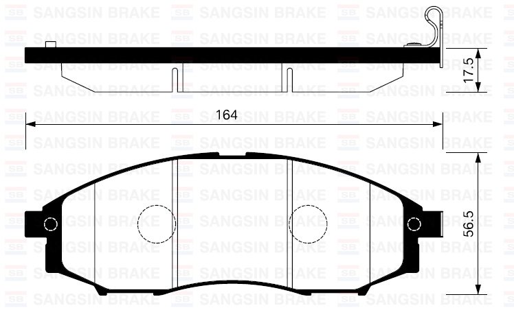 ÖN BALATA NISSAN D22/YD25 NAVARA PICK-UP KING CAB 2.5DI 4WD 4X4-2.4I 4WD 02=> (GDB33409)
