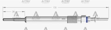 KIZDIRMA BUJİSİ (ISITMA) BMW 3-4-5-6-7-X SERİSİ 5.4V