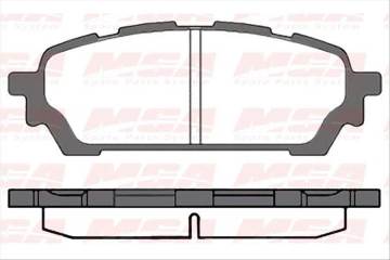BALATA FREN ARKA-( SUBARU: IMPREZA 00>07/FORESTER 03>08 )