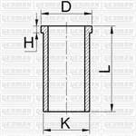 SILINDIR GOMLEK 108.00MM + 0,50 MAN 26.230 - 26.270 - 32.270 / D0824 - D0826 - D0836