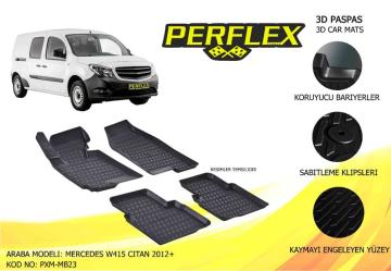 HAVUZLU PASPAS 3D X-MAT SIYAH CITAN 415 12>
