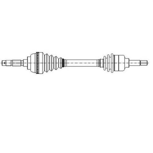 (X) Aks Ön Sağ Astra H 1.4 16V (04-09)