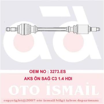 (X) Aks Ön Sağ C3 1.4 Hdı 02=> 55Kw (17-0709)