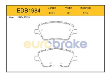 Ön Balata Ford Fıesta Vı 1.0-1.5 Tdcı-1.6 12= Bmax-Courıer 1.0-1.4-1.5 Tdcı 1.6-1.6 Tdci 12=> Gdb1959-Fdb4612-Lp2474