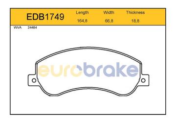 Ön Balata Vw Amarok 10=> Transit V184- V347 2.2 2.4 3.2 Tdcı 07.06=> (Fişli)İkaz Kablolu Gdb1724-Fvr1928-Lp1954