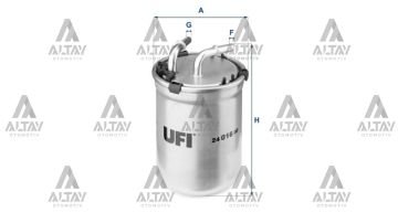 YAKIT FILTRESI (MAZOT) POLO / IBIZA / A1 / FABIA 10-16 1.2 TDI-1.6 TDI CFWA-CUSA-CUSB-CUTA  OEM (ORİJİNAL EQUİPMENT MANUFACTURER)