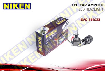 Ampul H3 Led Xenon Set 6500K 12V