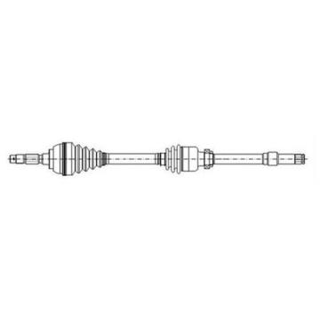 (X) Aks Ön Sağ Focus Iı-Cmax 1.6 Tdcı (03-08) Volvo S40 1.6D V50 1.6D (05-12) (26X36X921Mm)