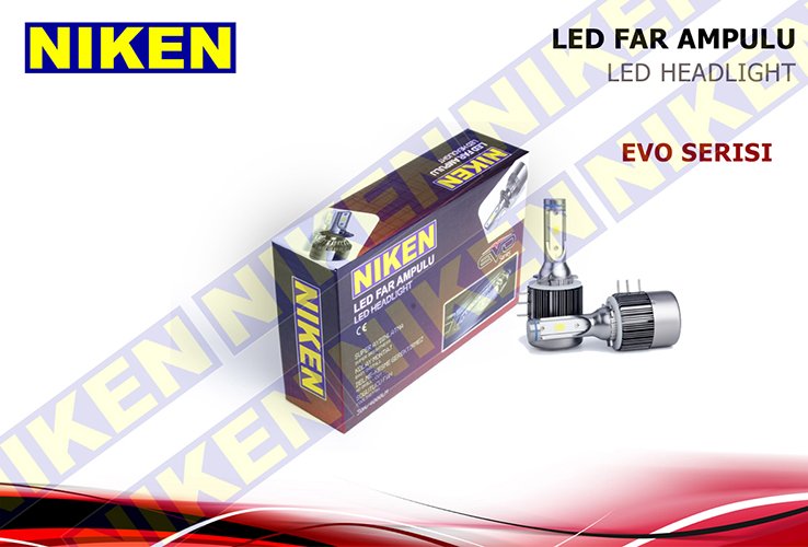 Ampül 12V H15 Led Xenon Set (Evo Serisi)