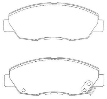 (x) ÖN BALATA HONDA ACCORD 2.0 16V (90-6.96) HONDA CR-V 2.0I 16V (95-2.02)