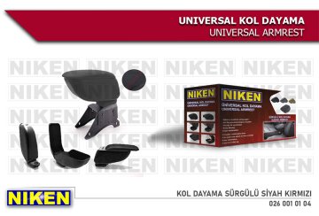 KOL DAYAMA SÜRGÜLÜ SİYAH KIRMIZI