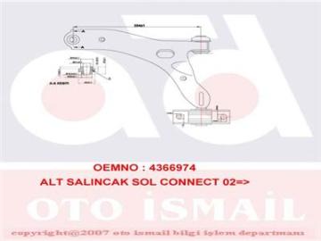 SALINCAK SOL TRANSIT-TOURNEO CONNECT 1.8 16V-1.8DI-1.8TDCI 02=>