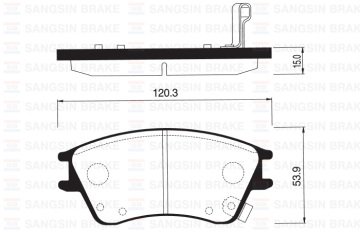 ÖN BALATA DİSK HYUNDAI ELANTRA (XD) 1.5 (00-06)