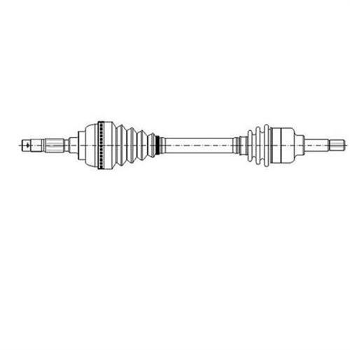 (X) Aks Ön Sol C4 2.0 Hdı 04=>