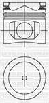 PISTON+SEGMAN 130,00MM STD MERCEDES AXOR 1836-3236/ACTROS 1841-1844-1848-1851/OM501-OM502LA-OM541-OM542 EURO 4-5