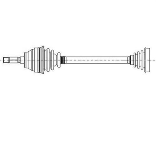 (x) AKS ÖN SOL MASTER II 2.5 DCİ 03=> ABS'Lİ (51 DİŞ)