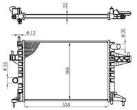Motor Su Radyatoru (Klımalı) Z14Xe Corsa C Tıgra B