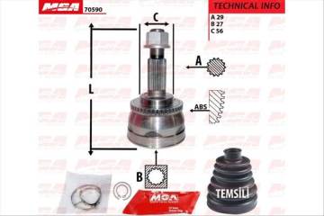 AKS KAFA DIS (ABSLI)-(NISSAN: MAXIMA 00>10 )