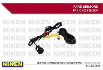GERİ VİTES KAMERASI GECE GÖRÜŞLÜ 18MM