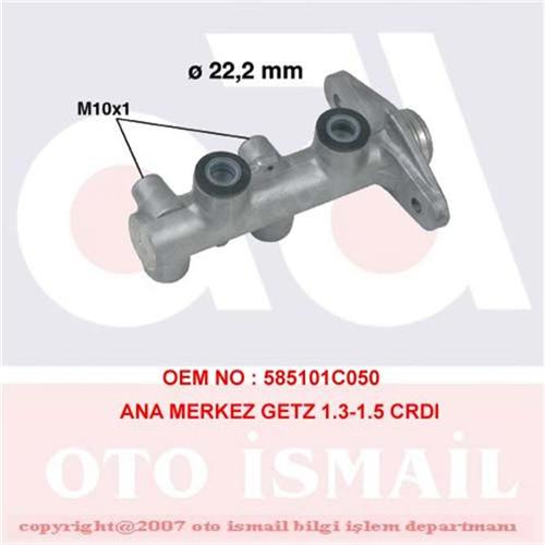 (X) Ana Merkez Getz 1.1-1.3-1.6-1.5 Crdı (02-09) (22.2Mm)