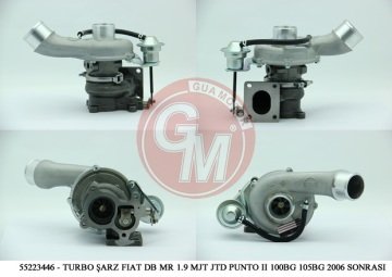 TURBO SARJ DOBLO - MAREA 1.9 MJT JTD - PUNTO II - STILO 100/105 BG 06 -->