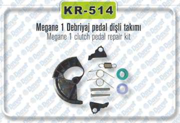 DEBRIYAJ PEDAL DISLI TAKIMI MEGANE I