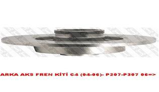 Arka Fren Aynası C4 04>207 06>307 00>Ds3 09>C3 Pıcasso 09> (249X9X4Dl) (Poryalı)
