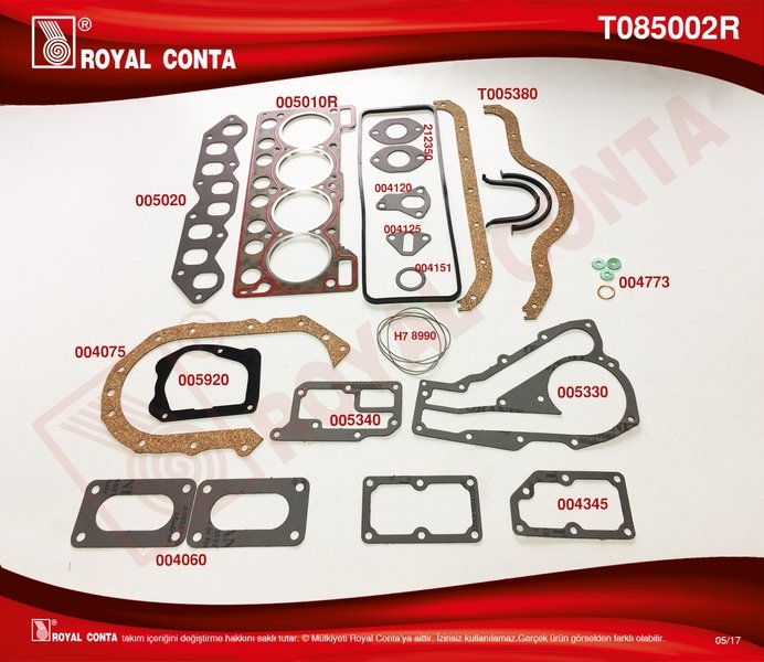 MOTOR TAKIM CONTA (SÜPER) KEÇESİZ R9 1400
