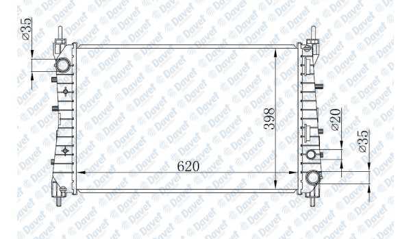 Motor Radyatoru (621×395×26) Lınea 1,3 Multıjet 07> Manuel