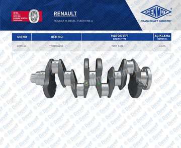 KRANK R9 DIZEL - R21 1.7 - R11 1.7 FLASH F8M F2N