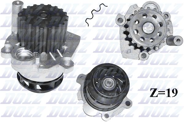 DEVİRDAİM CADDY-GOLF 5-JETTA-PASSAT-POLO-TRANSPORTER T5-FABIA-OCTAVIA-IBIZA 1.9TDI(AXB-BJB-BXE)04-10