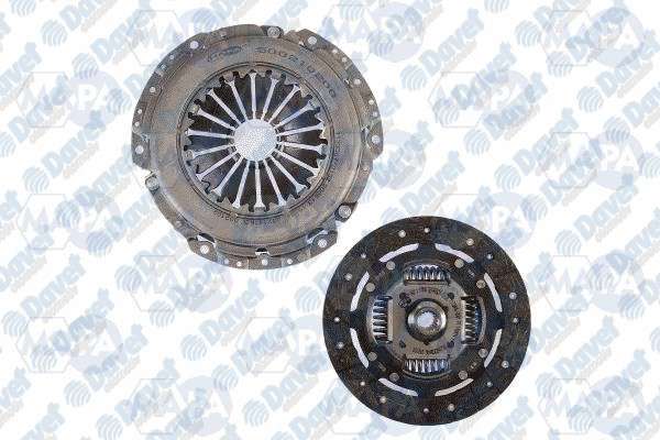 DEBRIYAJ SETI FIESTA FUSION 1,4TDCI 01>12 MAZDA II 1,4D 03 /> RULMANSIZ