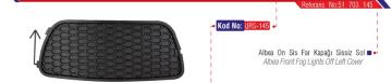 SİS FAR ÇERÇEVESİ (KAPAĞI) SİSSİZ SOL ALBEA 05=>
