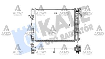 RADYATÖR SU CLIO V 1.5DCI 19=> MT BRAZING